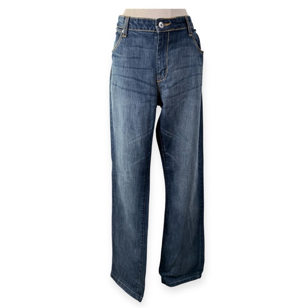 Paper Denim & Cloth Dark Blue Flare Jeans